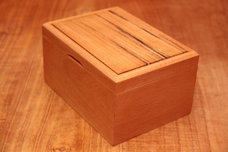Wooden box pen and knickknack box Etsy