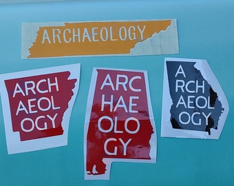 State Archaeology Decals