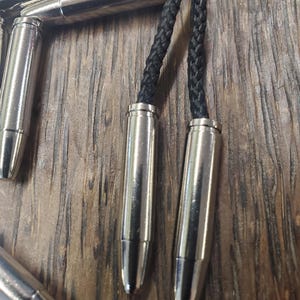 Smooth Bullet Heavy Weight Silver Bolo Tips (2 or 10 Pieces) - Etsy