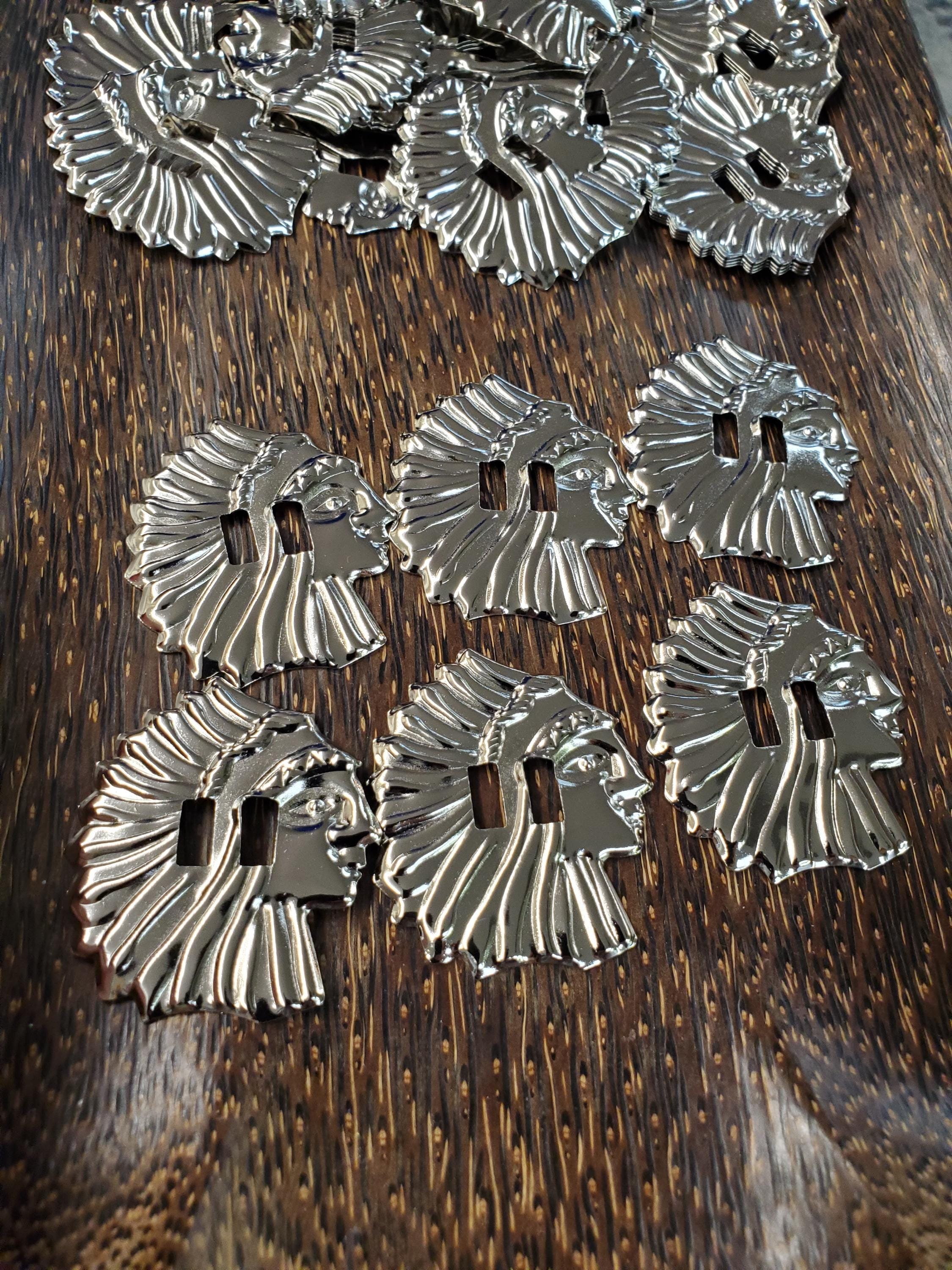 Indian Head Conchos - Etsy