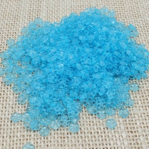 Mooie 5 mm Aqua Flower Tsjechische glaskralen (600 stuks)