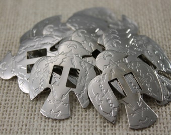 Silver Thunderbird Conchos