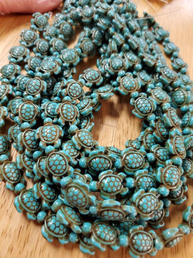 Turtle soup deals beads etsy