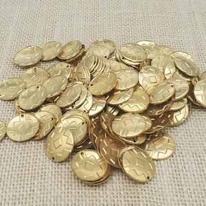 Small Brushed Gold Southwestern Charm (10 pieces)
