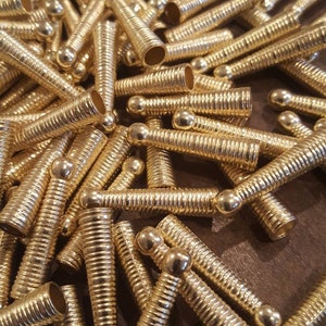 Punte Bolo in oro pesante (10 pezzi)