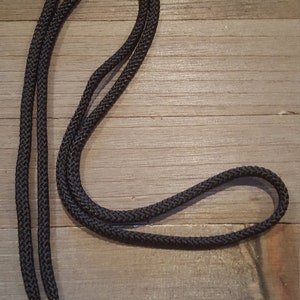4mm 36" black nylon cord (5 pieces)