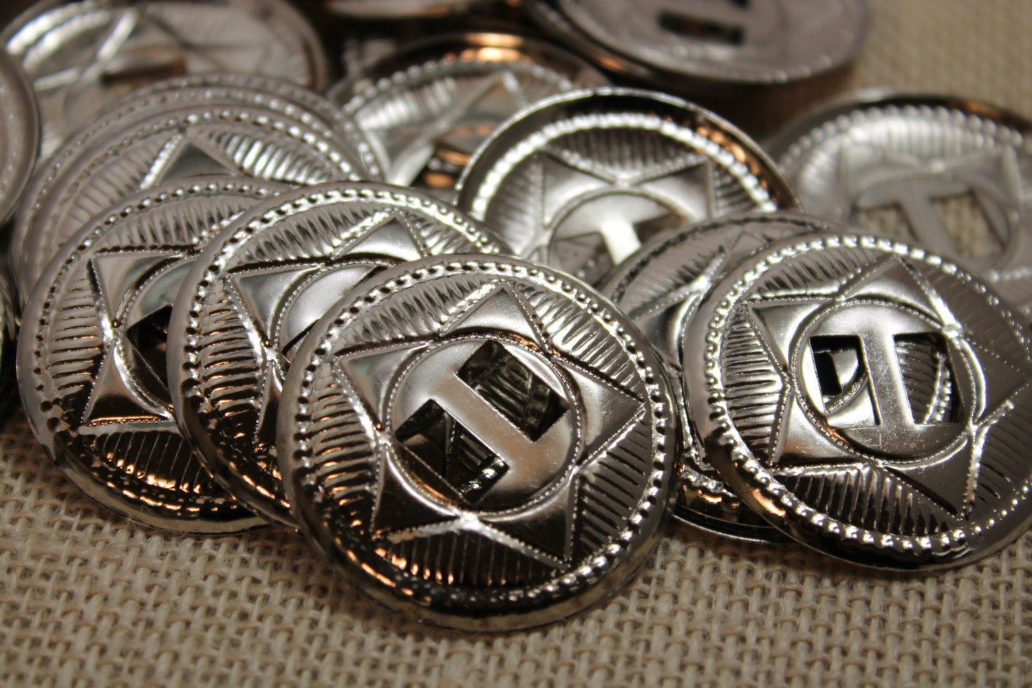 Silver Star Conchos - Etsy