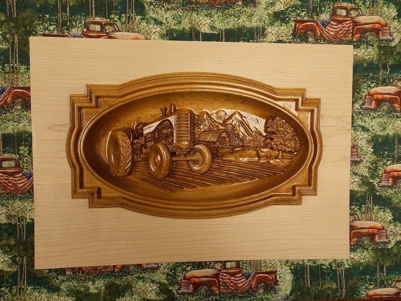 Tractor Wall Decor Farmhouse Home Decor Farming Wall Etsy