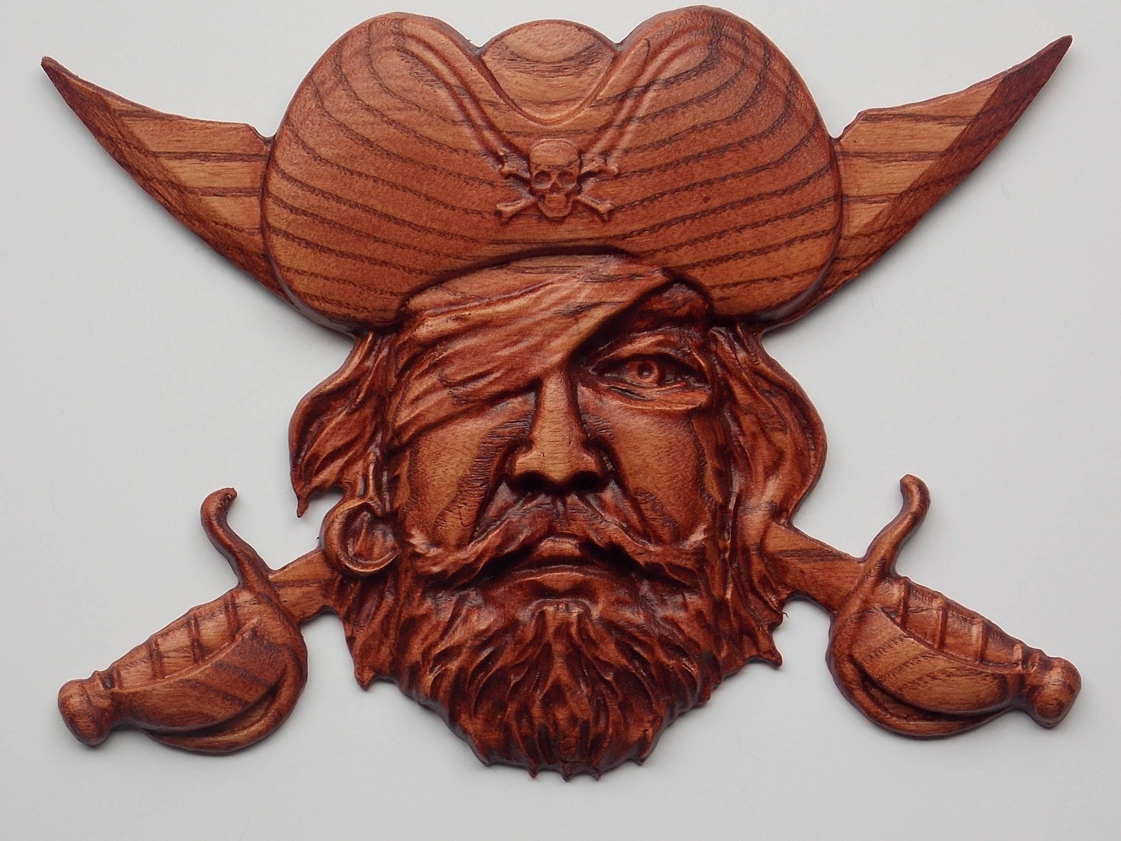 Pirate Decor Wooden Sign Pirate Wooden Sign Wood Carving Etsy