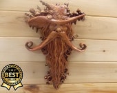 Wood Carving Spirit Sculptures Wall Decor (without the praying mantis)