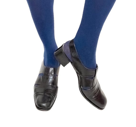 Franco Fortini Block Heel Sandals Shoes Leather Label