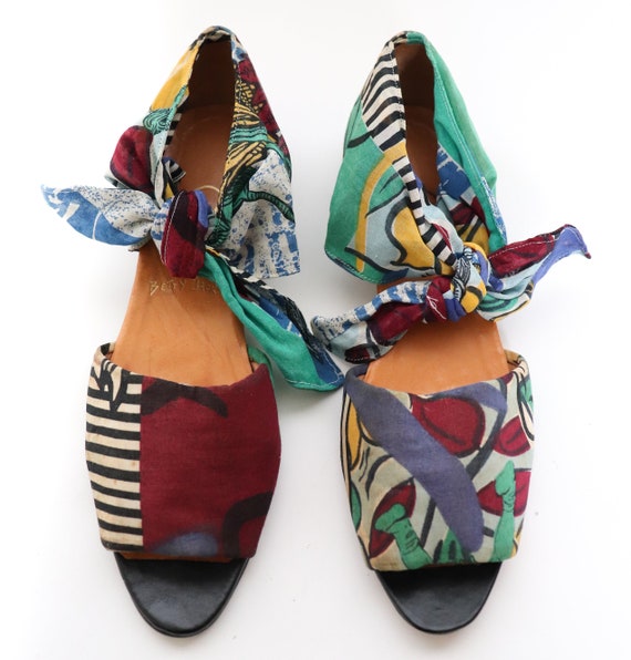 Emma Hope for Betty Jackson Vintage 1980s Sandals… - image 3