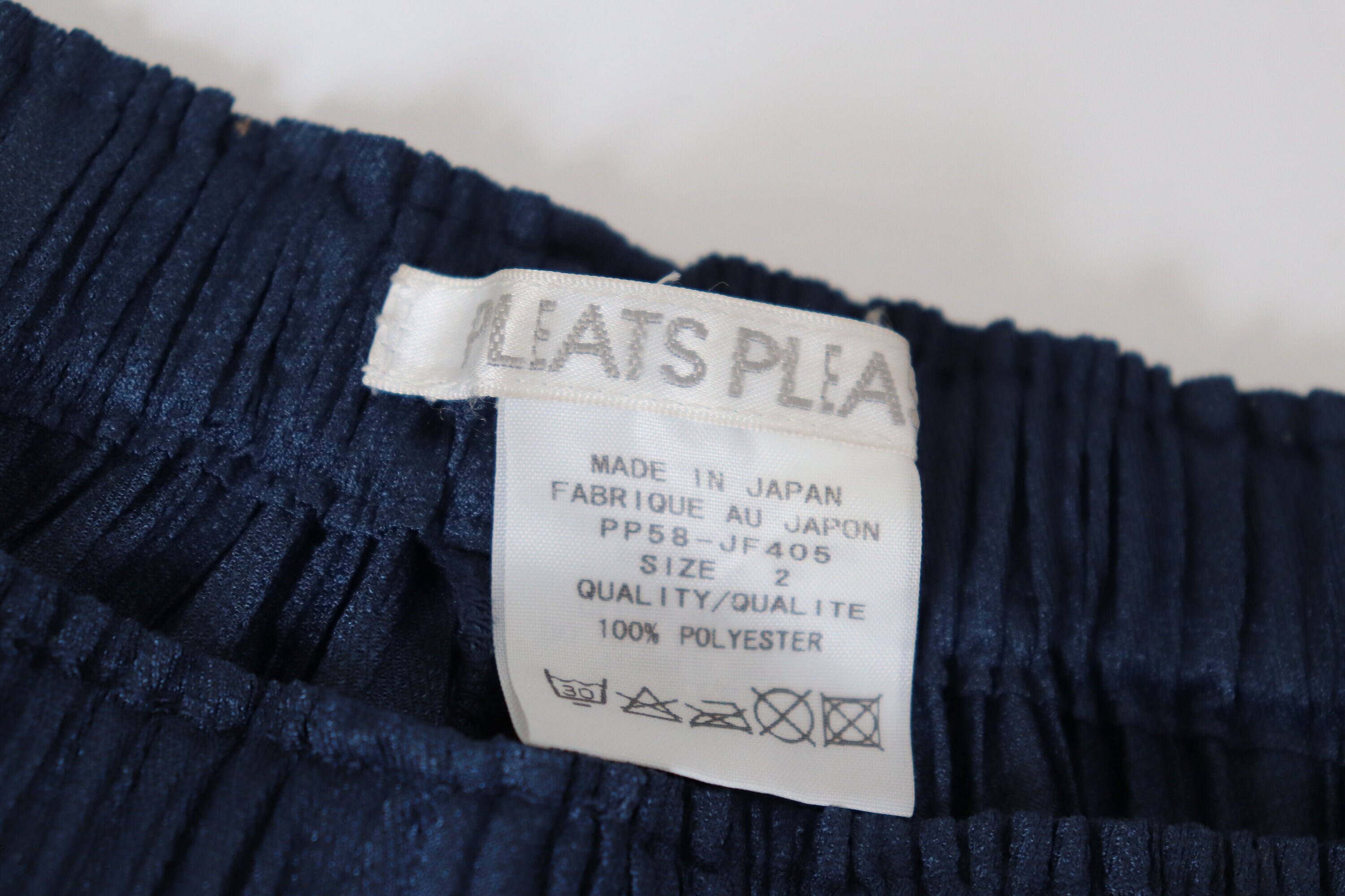 Issey Miyake Pleats Please Drop Crotch Trousers - Sarousel- Fit M