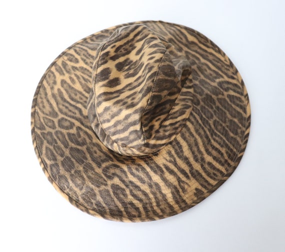 Foldable Sun Brim Hat - Leopard Print - Jacoll - … - image 8