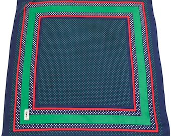 VIP【関税送料無料】希少 SAINT LAURENT SCARF YVES SAINT LAURENT VINTAGE SCARF CLASSIC ART RED WOMEN SILK