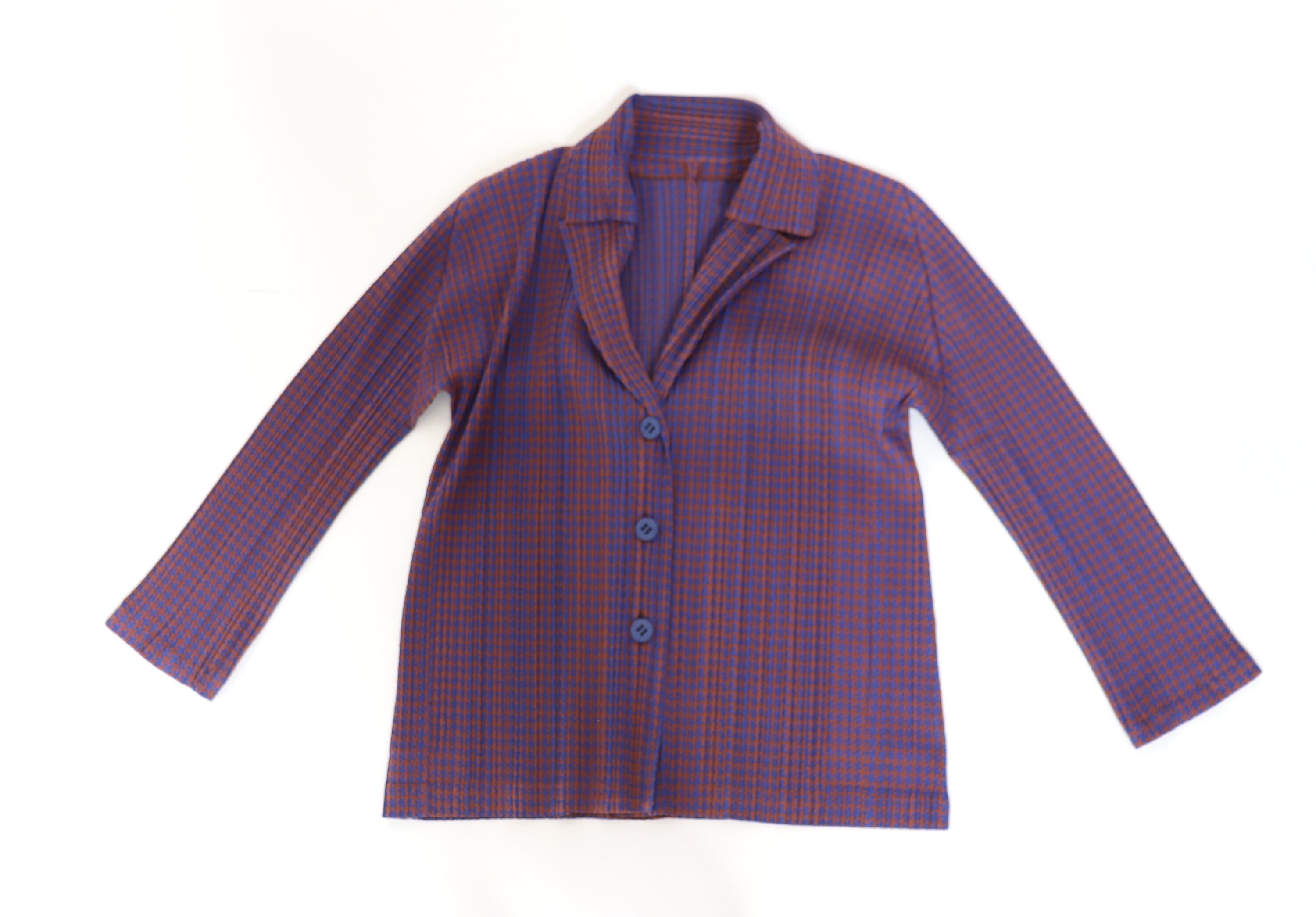 プリーツプリーズ ラミープリーツ カーディガン イッセイミヤケ プリーツ プリーズ カーディガン - ラミーチェック