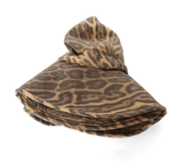 Foldable Sun Brim Hat - Leopard Print - Jacoll - … - image 7