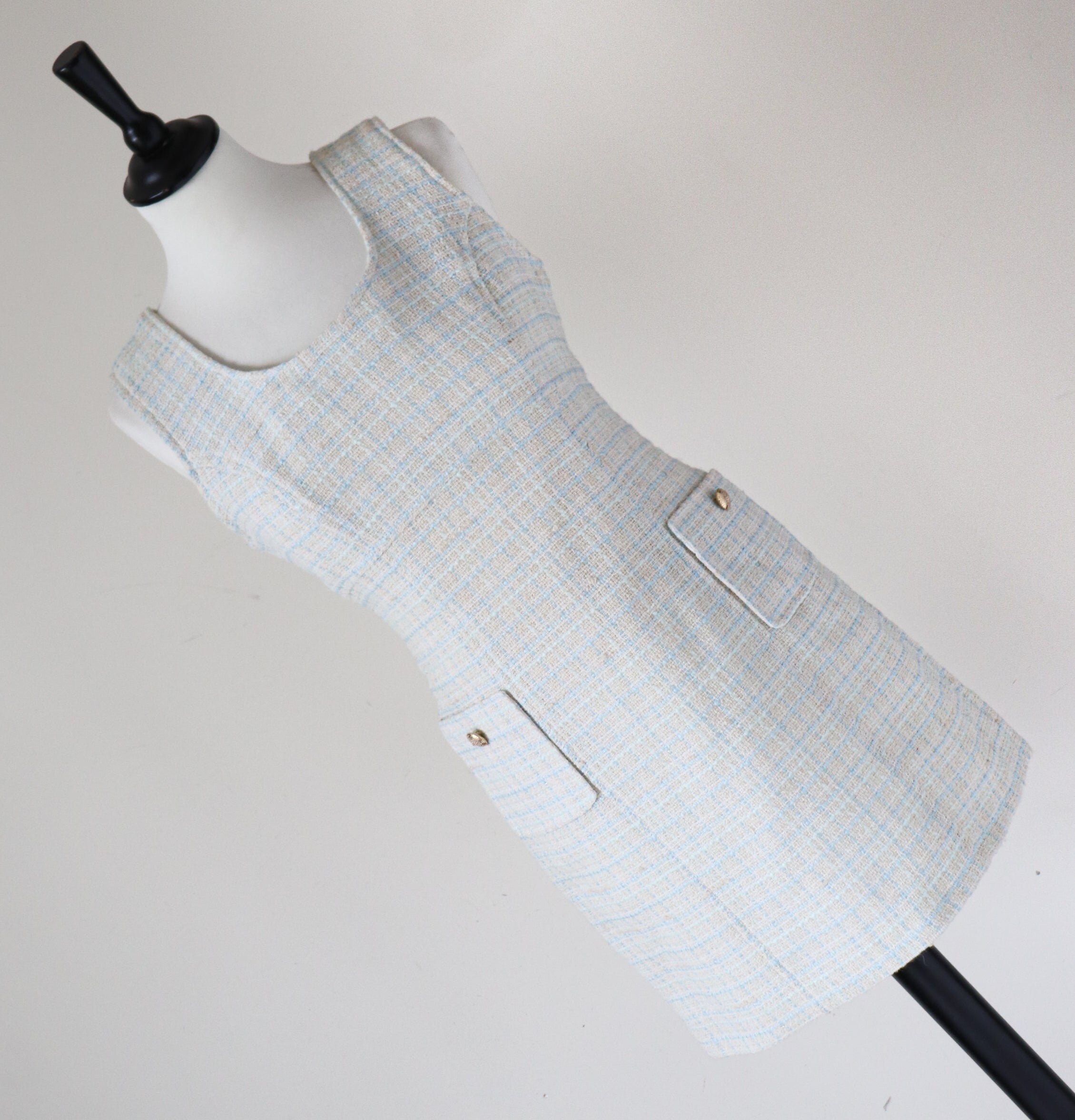 Tweed 2025 dungaree dress