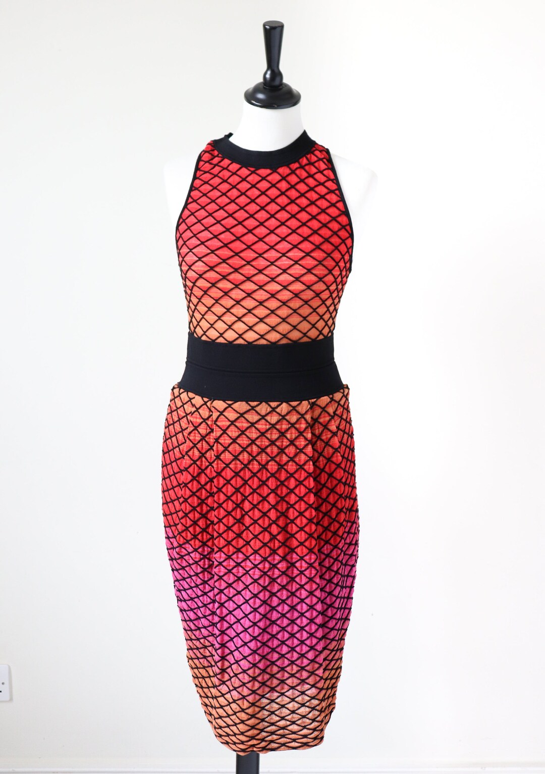MISSONI Dress - Knitted - Backless - Label 42 / Fit UK 10 - Etsy