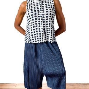 Issey Miyake Pleats Please Drop Crotch Trousers - Sarousel- Fit M / UK 12-14