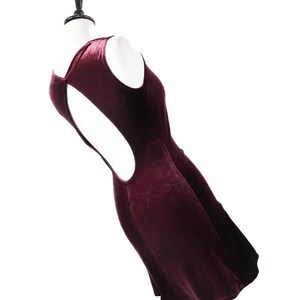 blue dress for baby girl Caris Bodycon Dress in Velvet Pearl Black