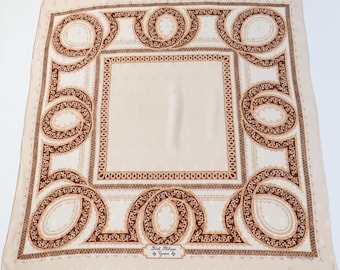 Patek Phillipe Watches Silk Scarf - Pierre S. Freund - 90 x 90 - RARE
