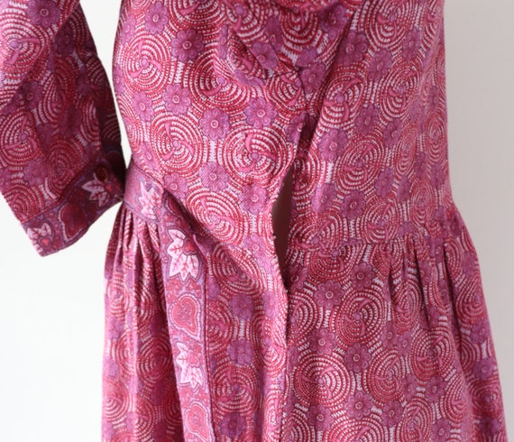 Ritu Kumar Vintage Block Print Cotton Dress - Emp… - image 6