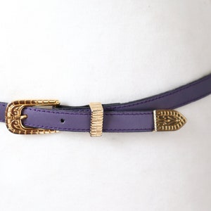 Thin purple belt - Violet