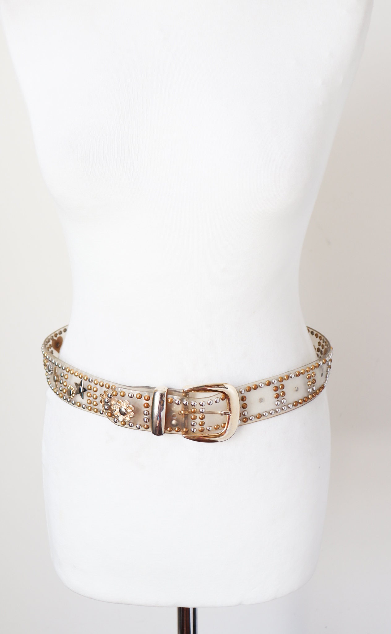 小物 Vintage 90s Studded Design Belt s-l400.jpg
