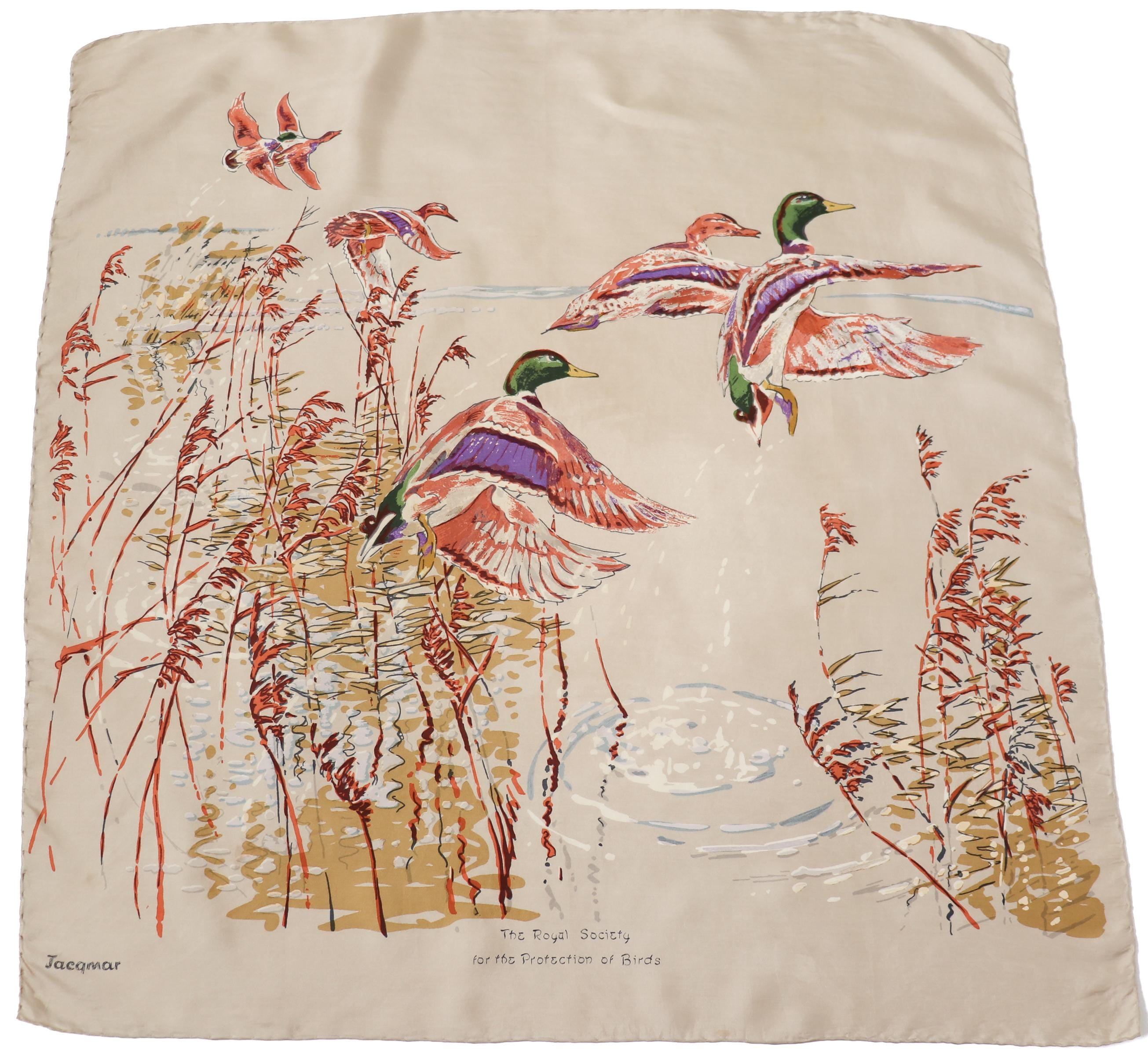 Birds Rspb Scarves RSPB Womens British Puffin Sea Bird Organic