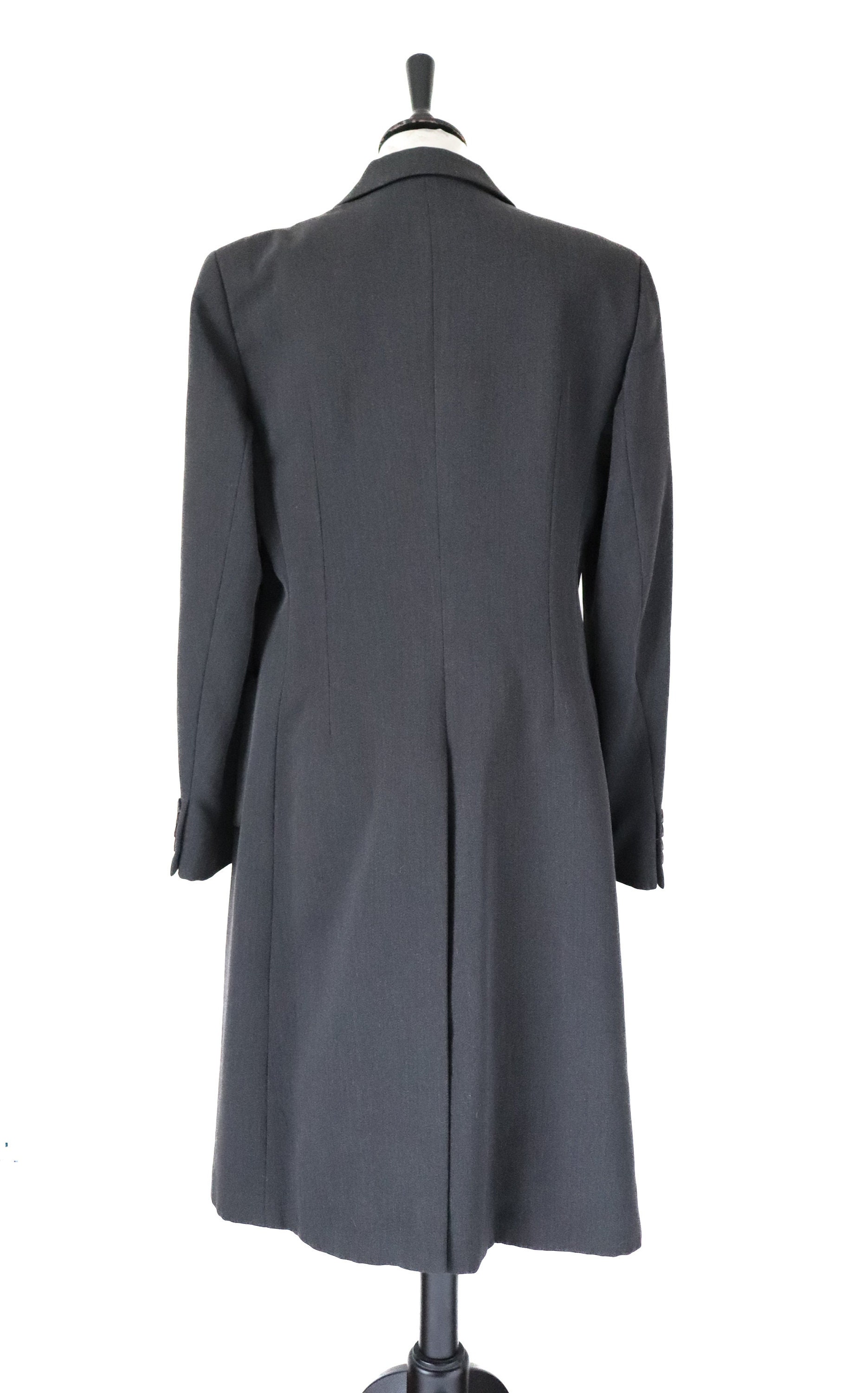 【Vintage】NICOLE FARHI テーラードジャケット 38 Vintage Nicole Farhi Tailored Blazer Coat - Grey - (label 14) Fit