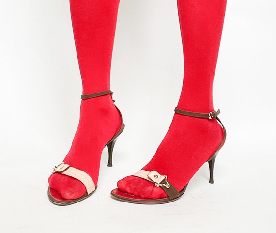 Buy Cesare Paciotti Sandals Ankle Straps Label 40 Fit UK 6.5