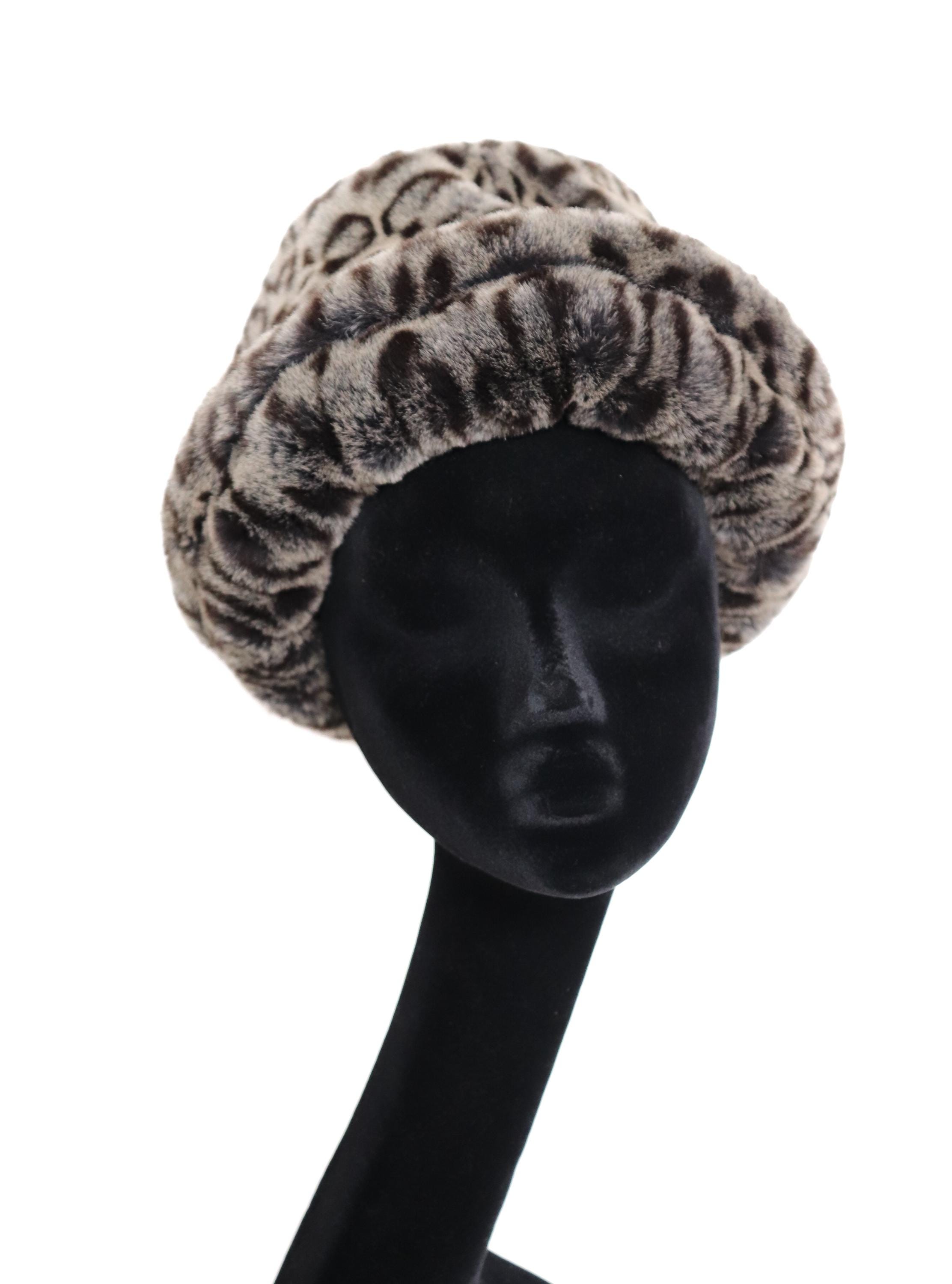 GILLY FORGE Black Cotton  Acrylic Faux fur Hats Gilly Forge Women main image 3