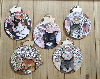 Cat Ornaments