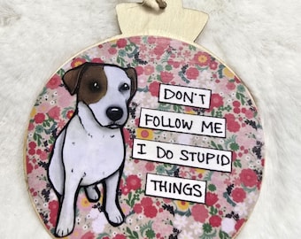 Jack Russell Terrier dog ornaments