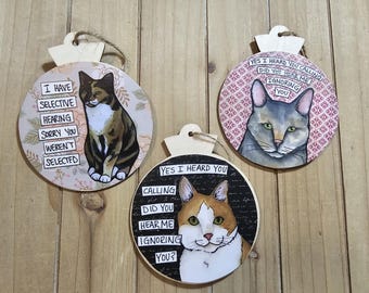 Cat Ornaments