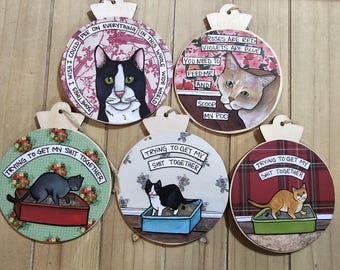 Cat Ornaments
