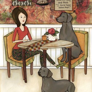 Weimarburgers Cafe, art print
