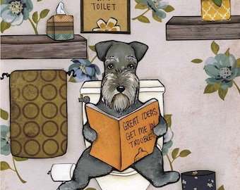 Great Ideas, schnauzer wall art