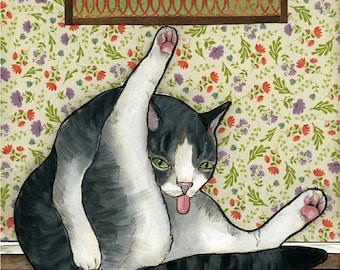 ORIGINAL CAT PAINTINGS