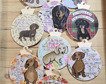 Dachshund Ornaments