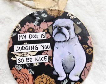 Pekingese dog ornaments