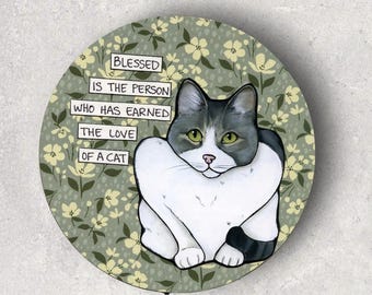 Blessed Cat Ornament