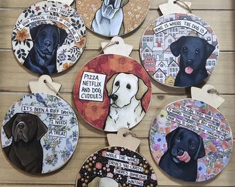 Labrador Retriever Dog Ornaments