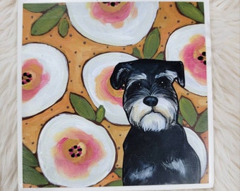 Schnauzer tile