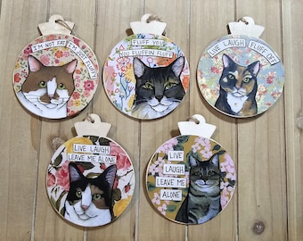 Cat Ornaments