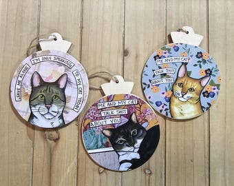 Cat Ornaments