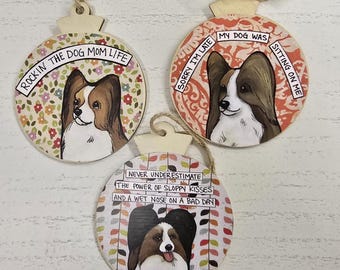 Papillon ornaments