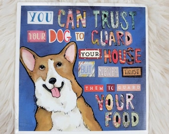 Corgi tile