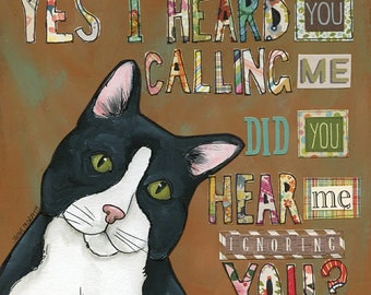 I Hear You, art print